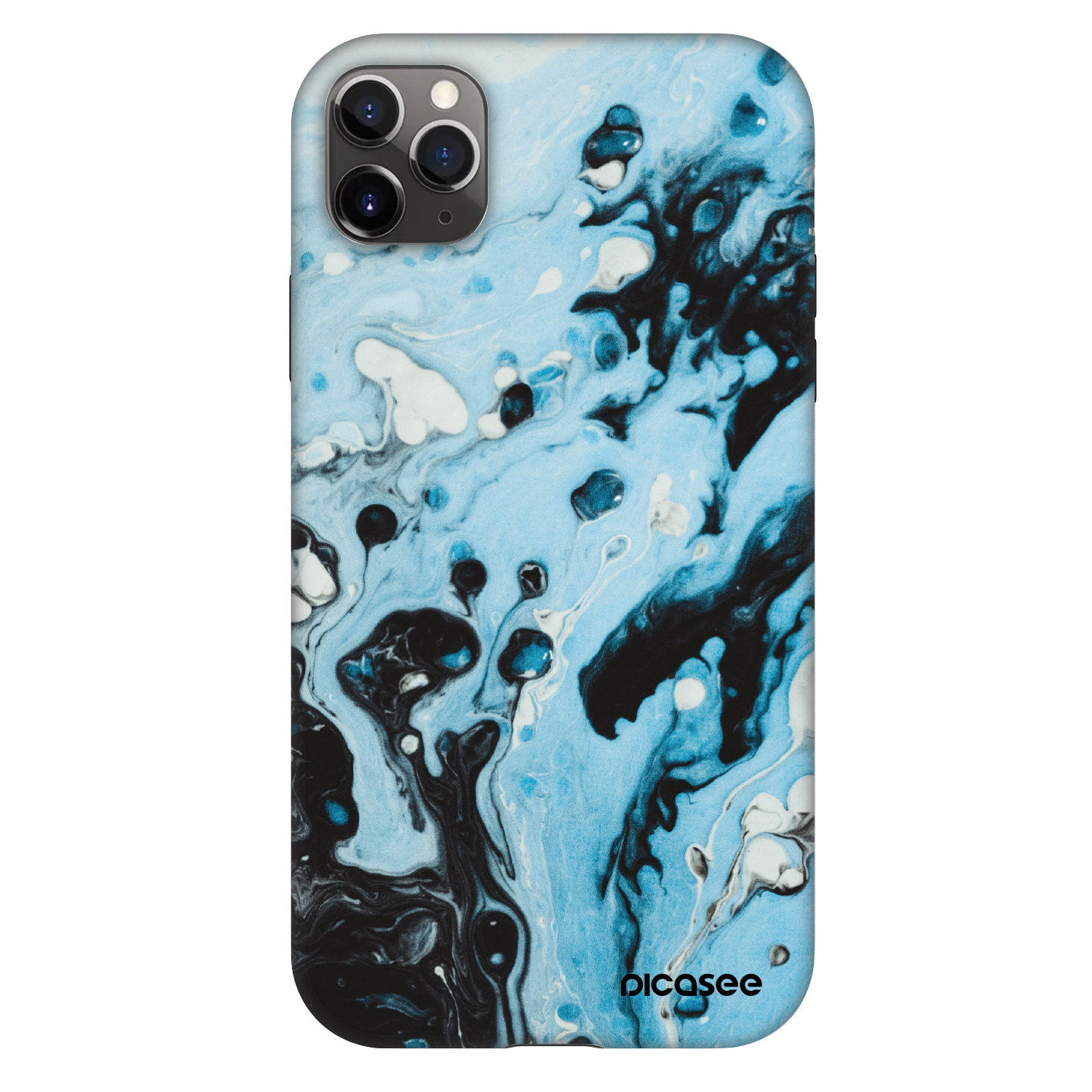 Picasee Fashion Case Apple iPhone 11 Pro Max - Organic blue
