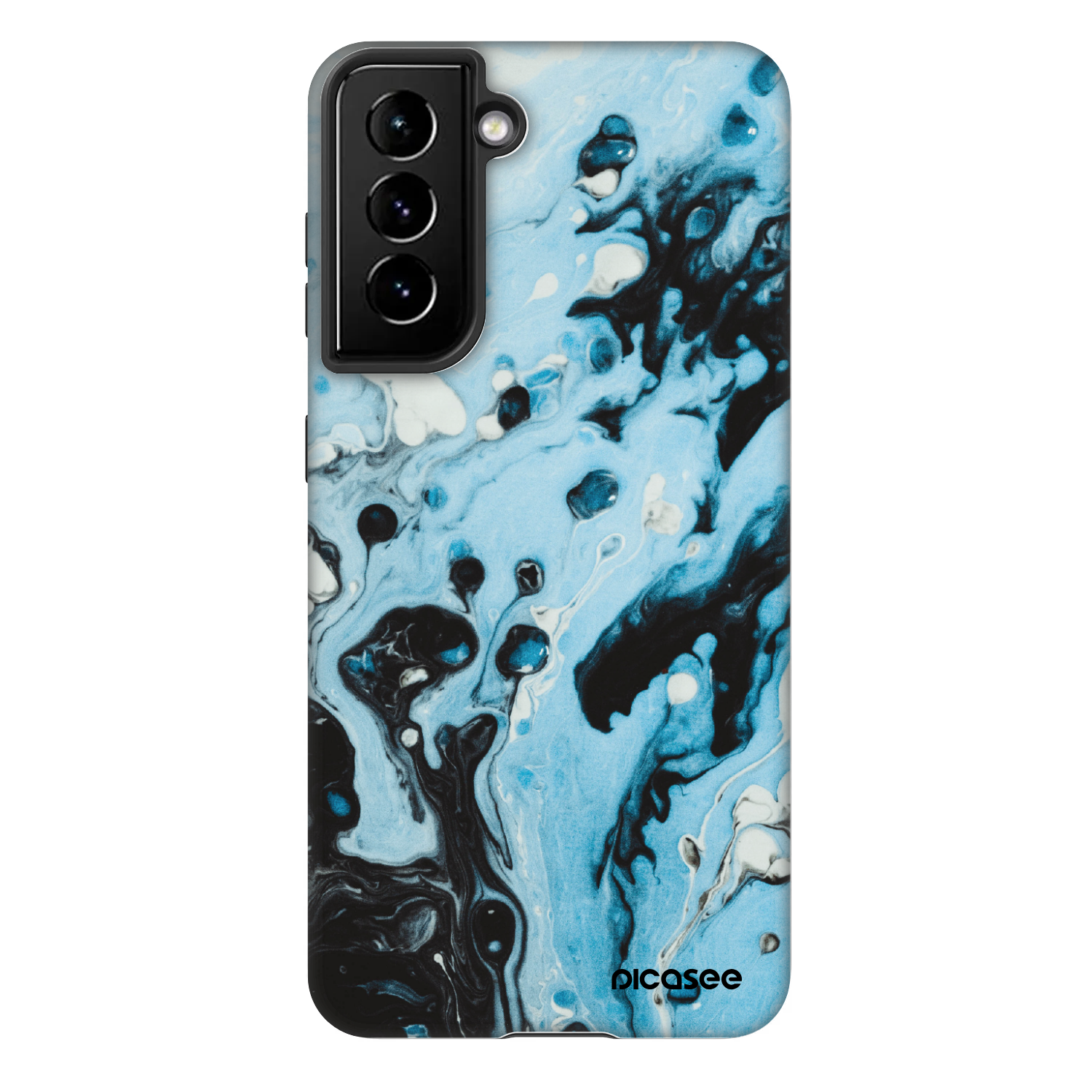 Picasee Fashion Case Samsung Galaxy S21 FE 5G - Organic blue