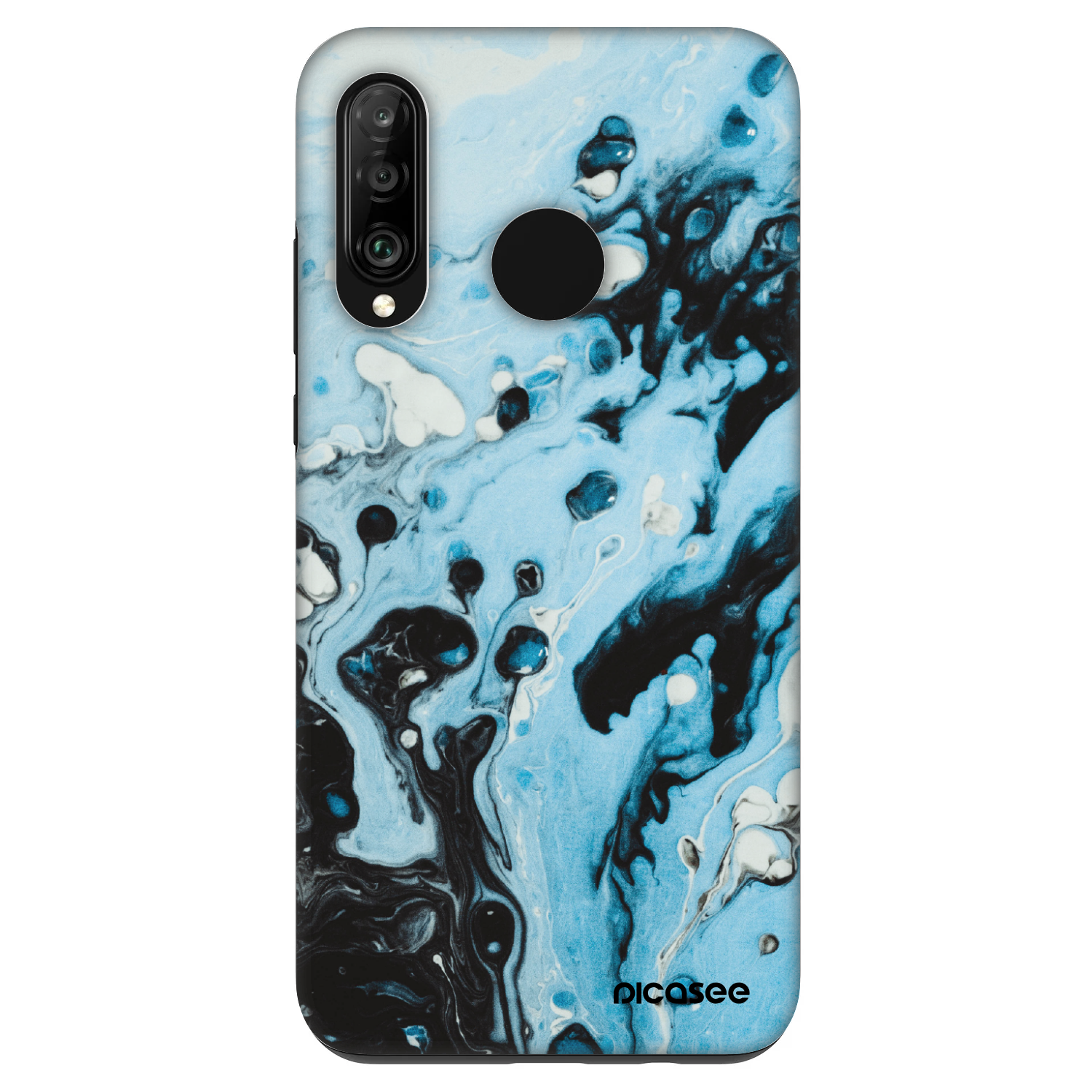 Picasee Fashion Case Huawei P30 Lite - Organic blue