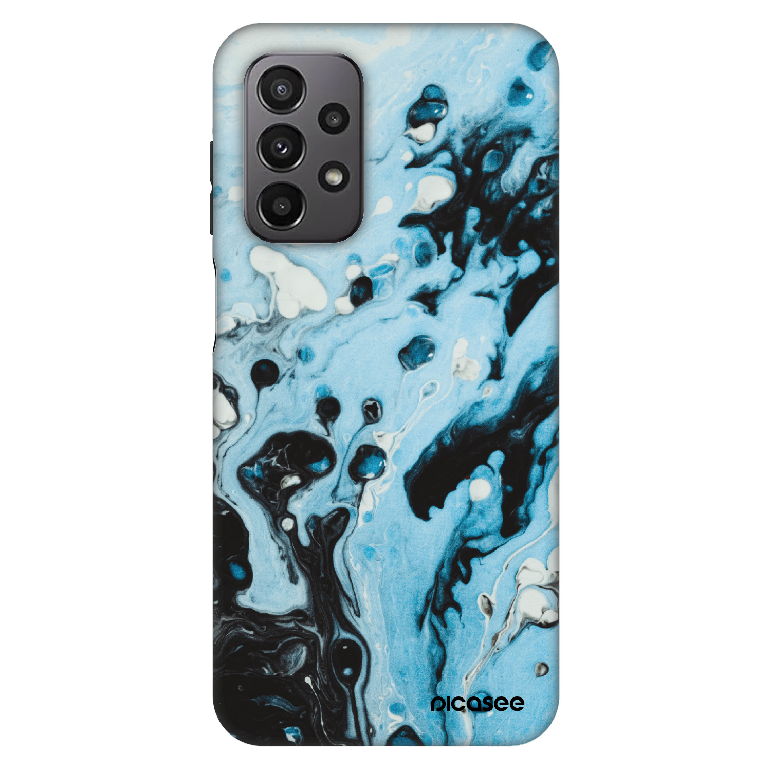 Picasee Fashion Case Samsung Galaxy A23 A235F 4G - Organic blue
