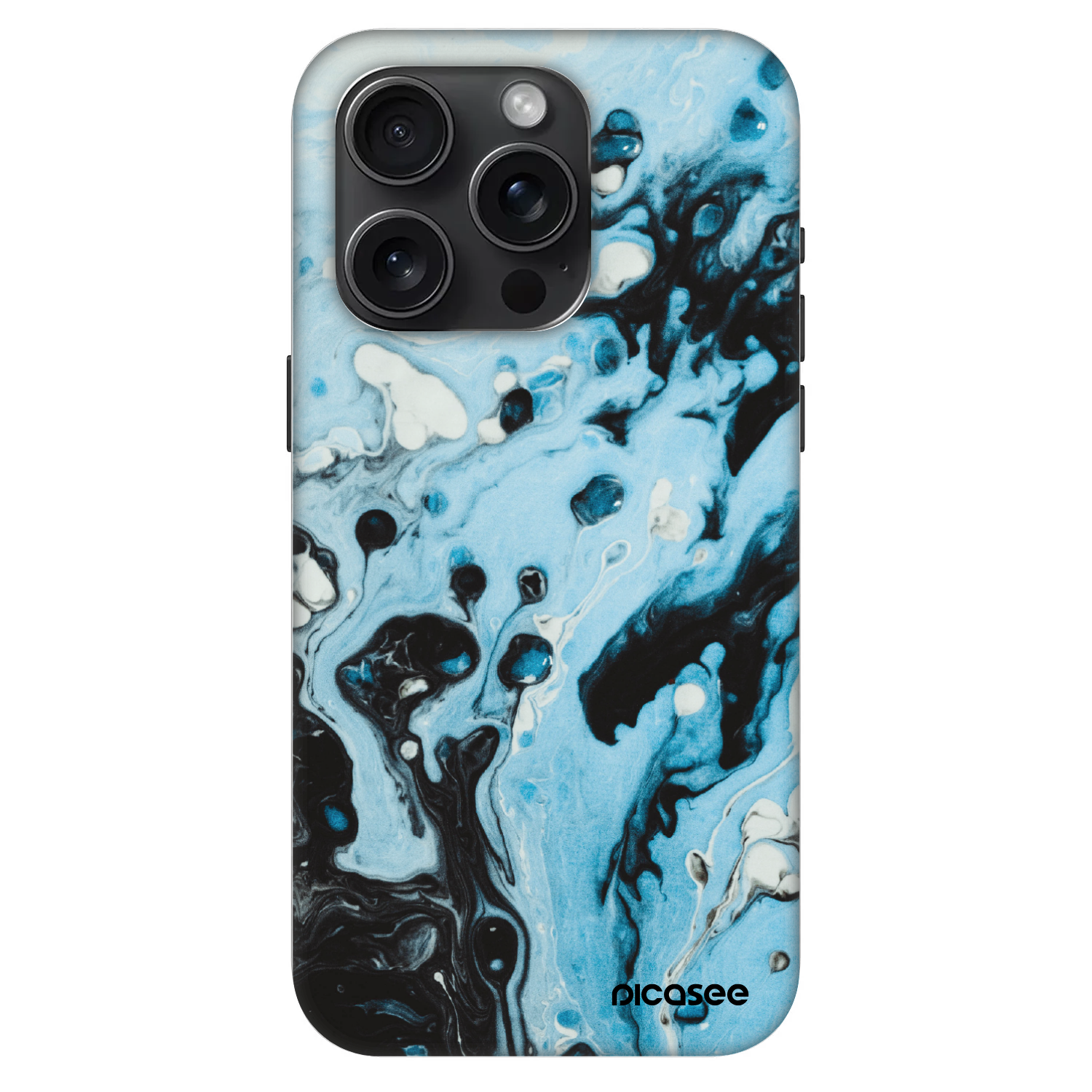 Picasee Fashion Case MagSafe Apple iPhone 15 Pro - Organic blue