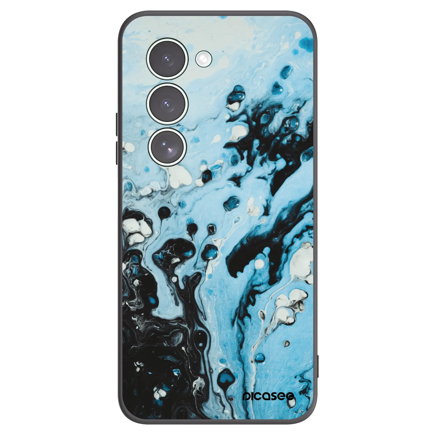 Picasee fekete szilikon tok az alábbi mobiltelefonokra Xiaomi Redmi 15 5G - Organic blue