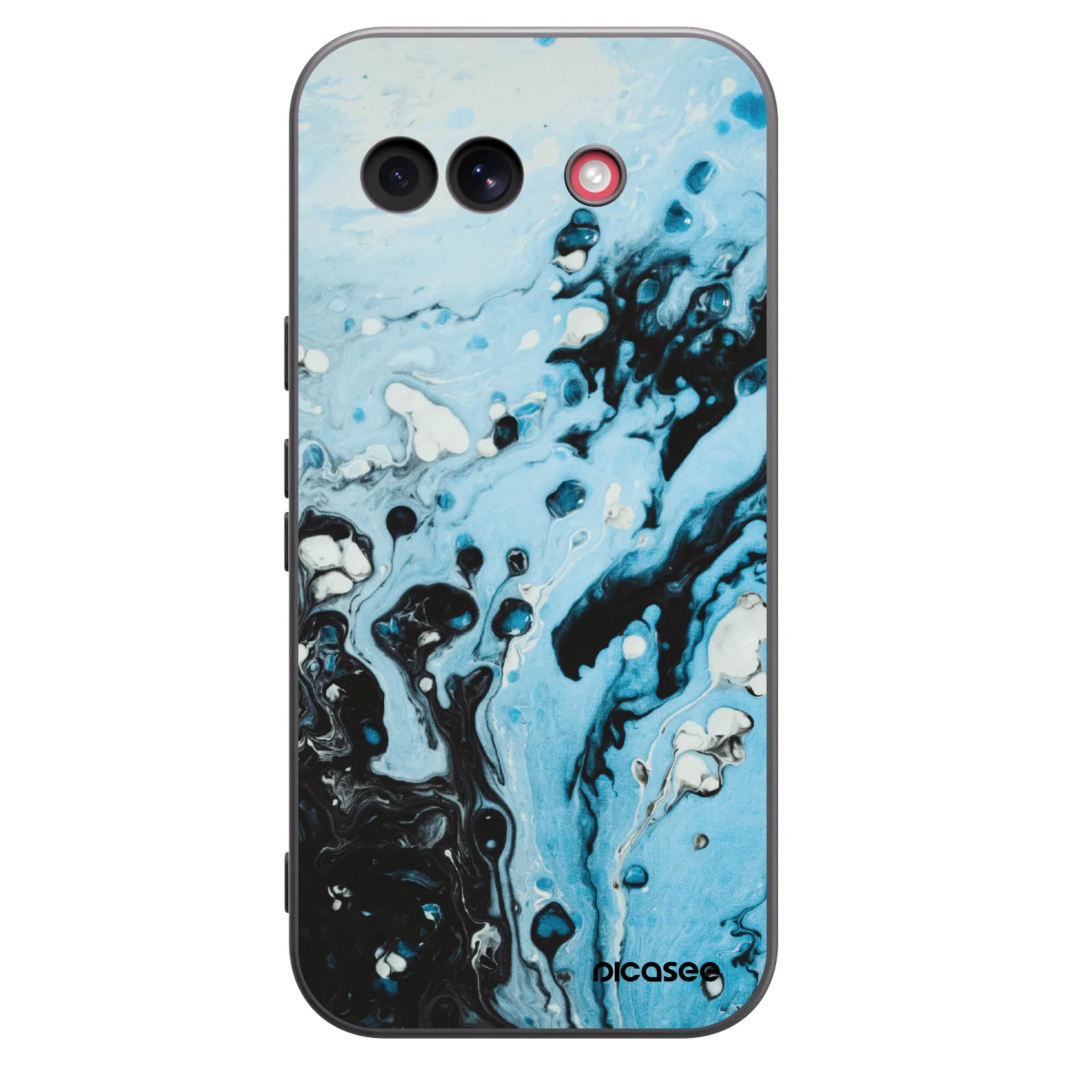 Picasee fekete szilikon tok az alábbi mobiltelefonokra Google Pixel 10a - Organic blue