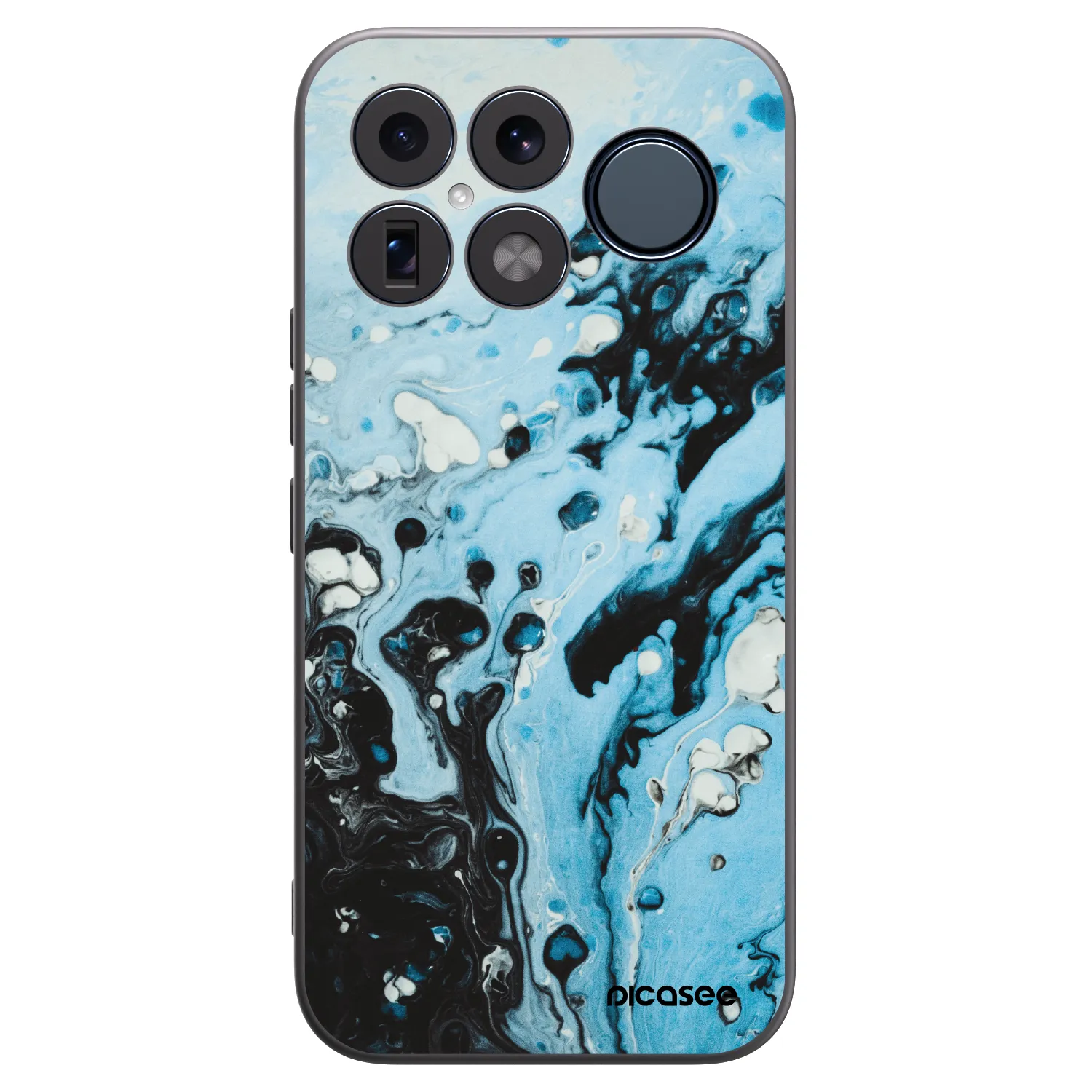 Picasee fekete szilikon tok az alábbi mobiltelefonokra Xiaomi Poco F8 Ultra - Organic blue
