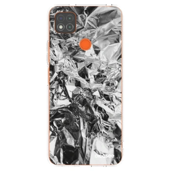 Picasee átlátszó szilikon tok az alábbi mobiltelefonokra Xiaomi Redmi 9C - Chrome