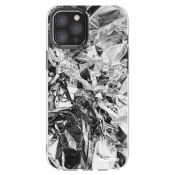 Picasee átlátszó szilikon tok az alábbi mobiltelefonokra Apple iPhone 12 Pro Max - Chrome