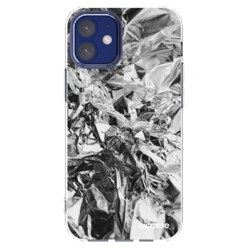 Picasee átlátszó szilikon tok az alábbi mobiltelefonokra Apple iPhone 12 mini - Chrome