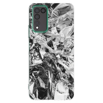 Picasee átlátszó szilikon tok az alábbi mobiltelefonokra Honor 10X Lite - Chrome