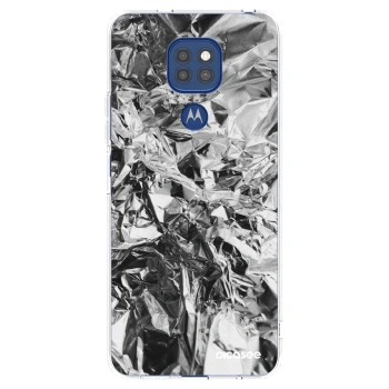 Picasee átlátszó szilikon tok az alábbi mobiltelefonokra Motorola Moto G9 Play - Chrome