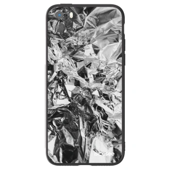 Szilikon tok erre a típusra Apple iPhone 5/5S/SE - Chrome