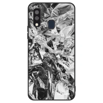Szilikon tok erre a típusra Samsung Galaxy A40 A405F - Chrome