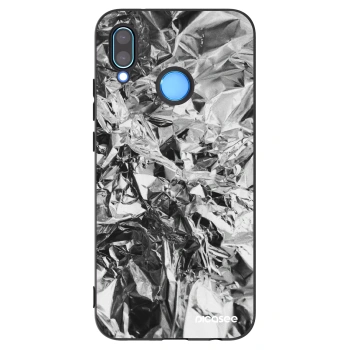 Picasee fekete szilikon tok az alábbi mobiltelefonokra Huawei P20 Lite - Chrome