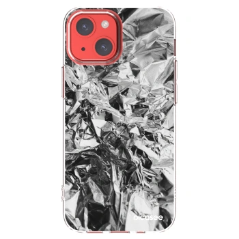 Picasee átlátszó szilikon tok az alábbi mobiltelefonokra Apple iPhone 13 mini - Chrome