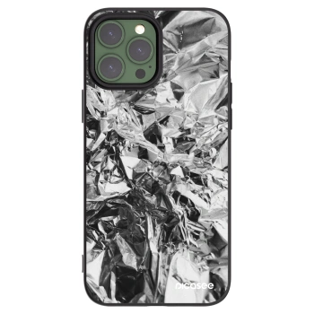 Picasee fekete szilikon tok az alábbi mobiltelefonokra Apple iPhone 13 Pro Max - Chrome