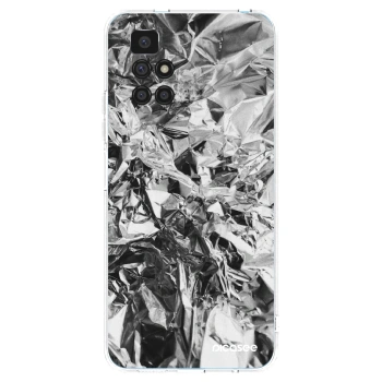 Picasee átlátszó szilikon tok az alábbi mobiltelefonokra Xiaomi Redmi 10 - Chrome