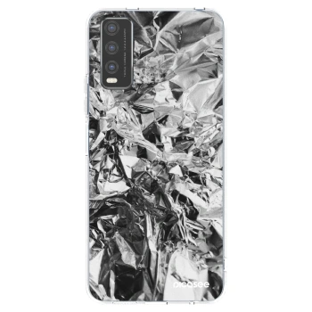 Picasee átlátszó szilikon tok az alábbi mobiltelefonokra Vivo Y20s - Chrome