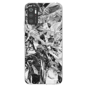 Picasee átlátszó szilikon tok az alábbi mobiltelefonokra Xiaomi Poco M3 Pro 5G - Chrome