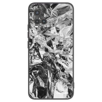 Picasee fekete szilikon tok az alábbi mobiltelefonokra Vivo Y33s - Chrome
