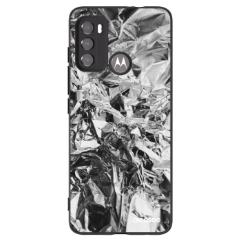 Picasee fekete szilikon tok az alábbi mobiltelefonokra Motorola Moto G60 - Chrome