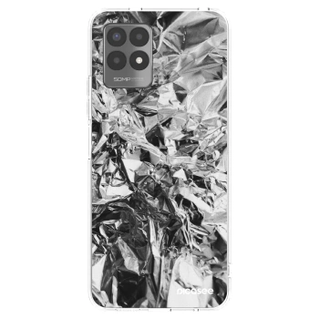 Picasee átlátszó szilikon tok az alábbi mobiltelefonokra Realme 8i - Chrome