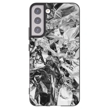 Picasee fekete szilikon tok az alábbi mobiltelefonokra Samsung Galaxy S22+ 5G - Chrome