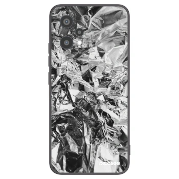 Picasee fekete szilikon tok az alábbi mobiltelefonokra Realme 9 Pro 5G - Chrome