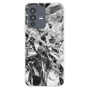 Picasee átlátszó szilikon tok az alábbi mobiltelefonokra Vivo V23 5G - Chrome