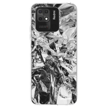 Picasee átlátszó szilikon tok az alábbi mobiltelefonokra Xiaomi Redmi 10C - Chrome