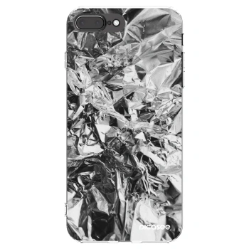 Picasee átlátszó szilikon tok az alábbi mobiltelefonokra Apple iPhone 8 Plus - Chrome