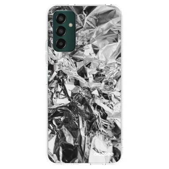 Picasee átlátszó szilikon tok az alábbi mobiltelefonokra Samsung Galaxy M13 M135F - Chrome