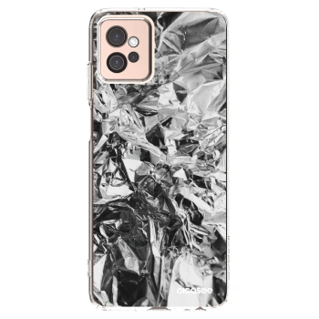 Picasee átlátszó szilikon tok az alábbi mobiltelefonokra Motorola Moto G32 - Chrome