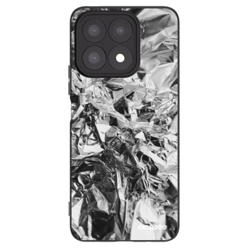 Picasee fekete szilikon tok az alábbi mobiltelefonokra Honor X8a - Chrome