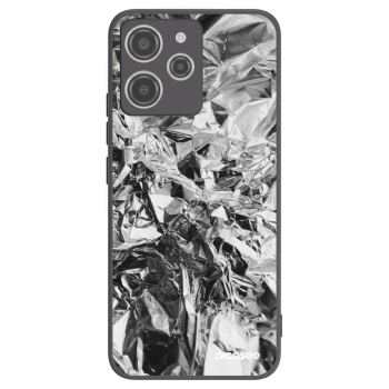 Picasee fekete szilikon tok az alábbi mobiltelefonokra Xiaomi Redmi 12 4G - Chrome