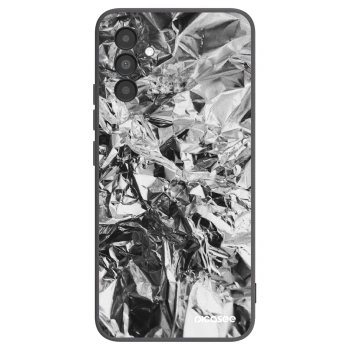 Picasee fekete szilikon tok az alábbi mobiltelefonokra Samsung Galaxy A04s A047F - Chrome