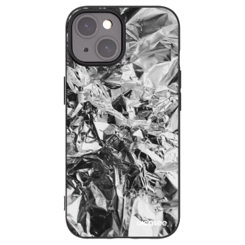 Picasee fekete szilikon tok az alábbi mobiltelefonokra Apple iPhone 15 - Chrome