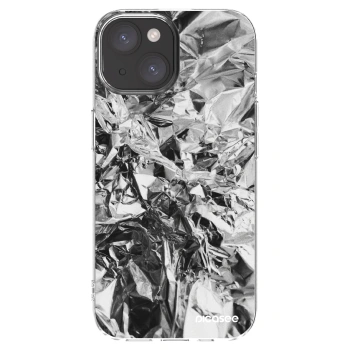 Picasee átlátszó szilikon tok az alábbi mobiltelefonokra Apple iPhone 15 - Chrome