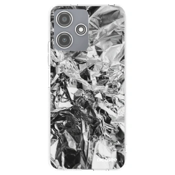 Picasee átlátszó szilikon tok az alábbi mobiltelefonokra Xiaomi Redmi 12 5G - Chrome