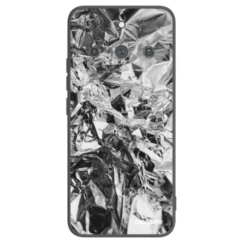 Picasee fekete szilikon tok az alábbi mobiltelefonokra Realme 11 Pro+ - Chrome