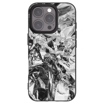 Picasee fekete szilikon tok az alábbi mobiltelefonokra Apple iPhone 16 Pro - Chrome