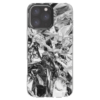 Picasee átlátszó szilikon tok az alábbi mobiltelefonokra Apple iPhone 16 Pro Max - Chrome