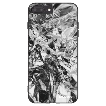 Picasee fekete szilikon tok az alábbi mobiltelefonokra Apple iPhone 8 Plus - Chrome