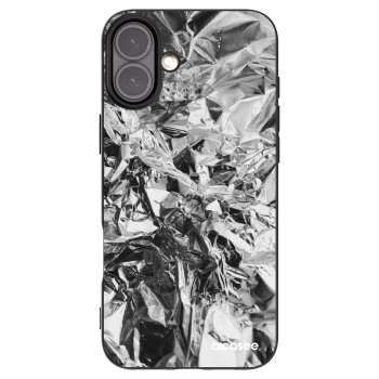 Picasee fekete szilikon tok az alábbi mobiltelefonokra Apple iPhone 16 Plus - Chrome