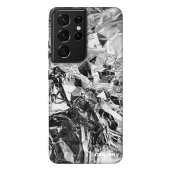 Picasee Fashion Case Samsung Galaxy S21 Ultra 5G G998B - Chrome