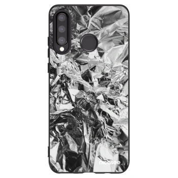 Picasee fekete szilikon tok az alábbi mobiltelefonokra Huawei P30 Lite - Chrome