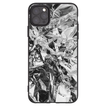 Picasee fekete szilikon tok az alábbi mobiltelefonokra Apple iPhone 11 Pro Max - Chrome