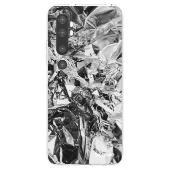 Picasee átlátszó szilikon tok az alábbi mobiltelefonokra Xiaomi Mi Note 10 (Pro) - Chrome