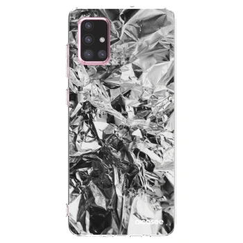 Picasee átlátszó szilikon tok az alábbi mobiltelefonokra Samsung Galaxy A71 A715F - Chrome