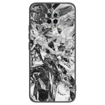 Picasee fekete szilikon tok az alábbi mobiltelefonokra Xiaomi Redmi Note 9 Pro - Chrome