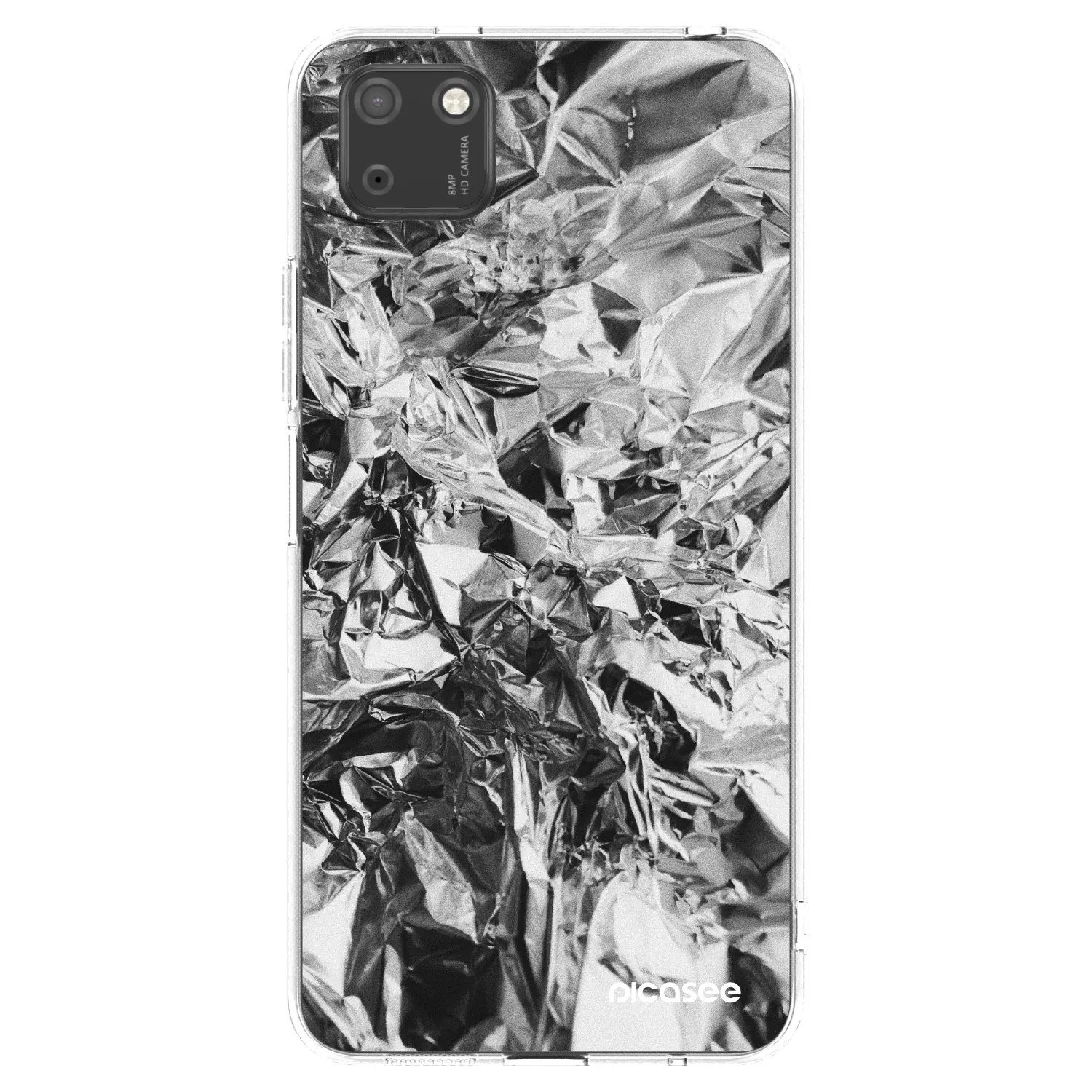 Picasee átlátszó szilikon tok az alábbi mobiltelefonokra Huawei Y5P - Chrome