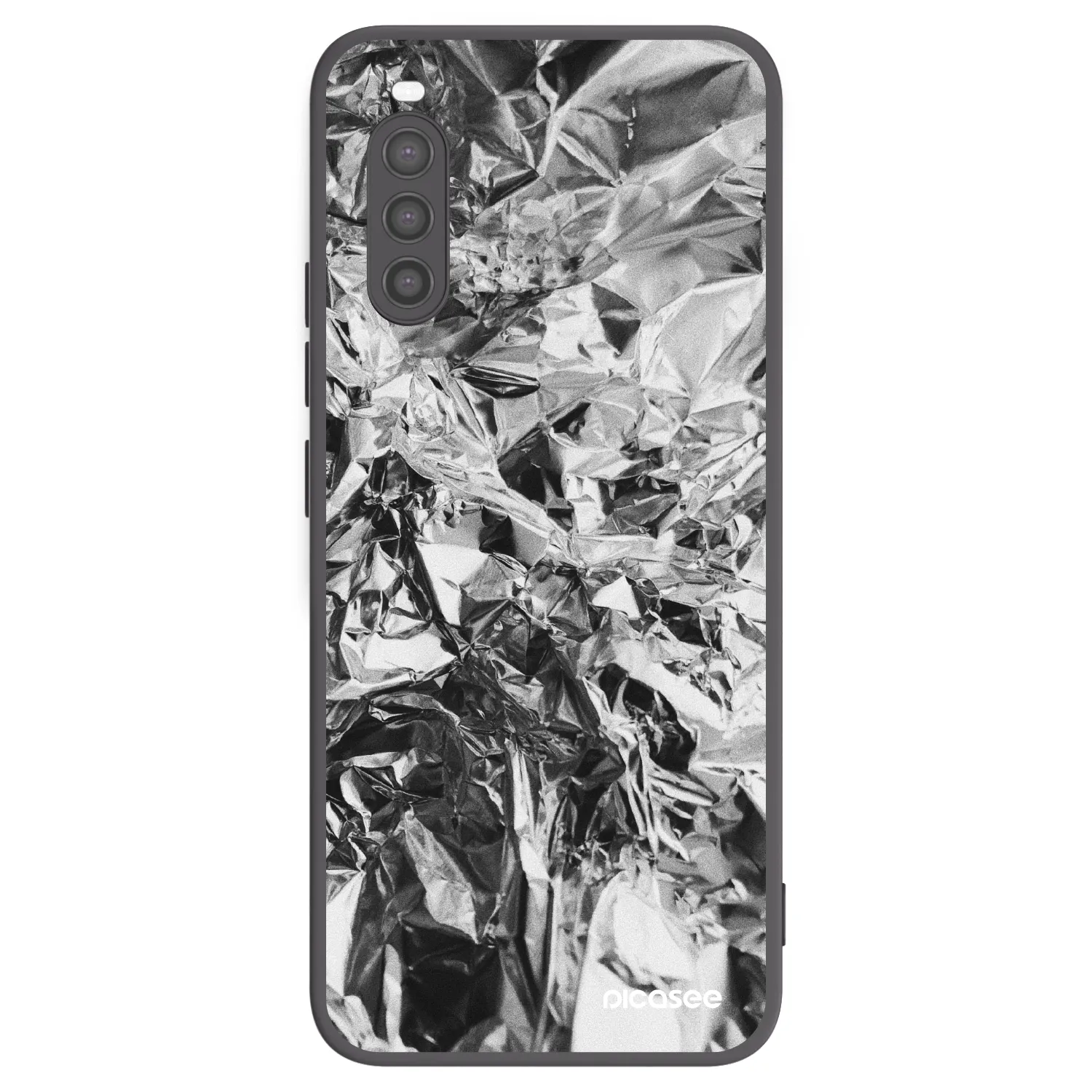 Picasee fekete szilikon tok az alábbi mobiltelefonokra Sony Xperia 10 II - Chrome